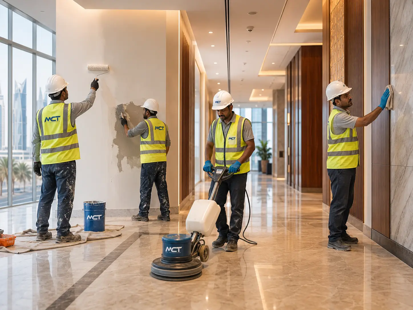 Magma building maintenance services in Qatar and Bahrain