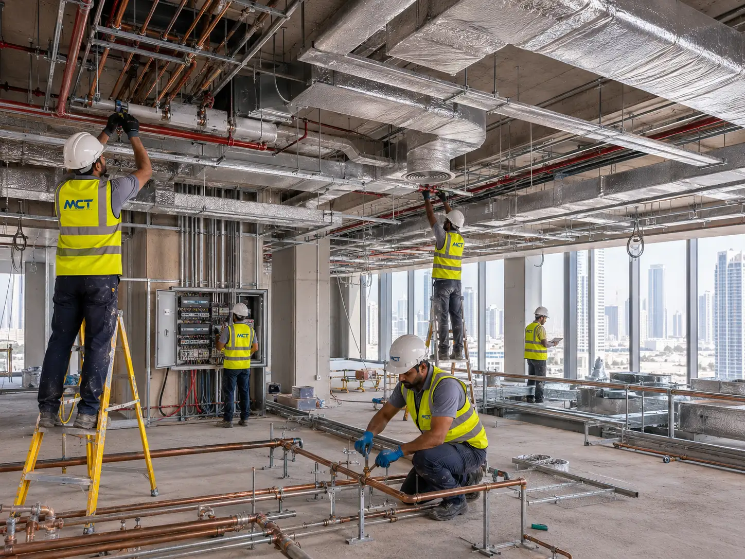 Building finishing and repair works