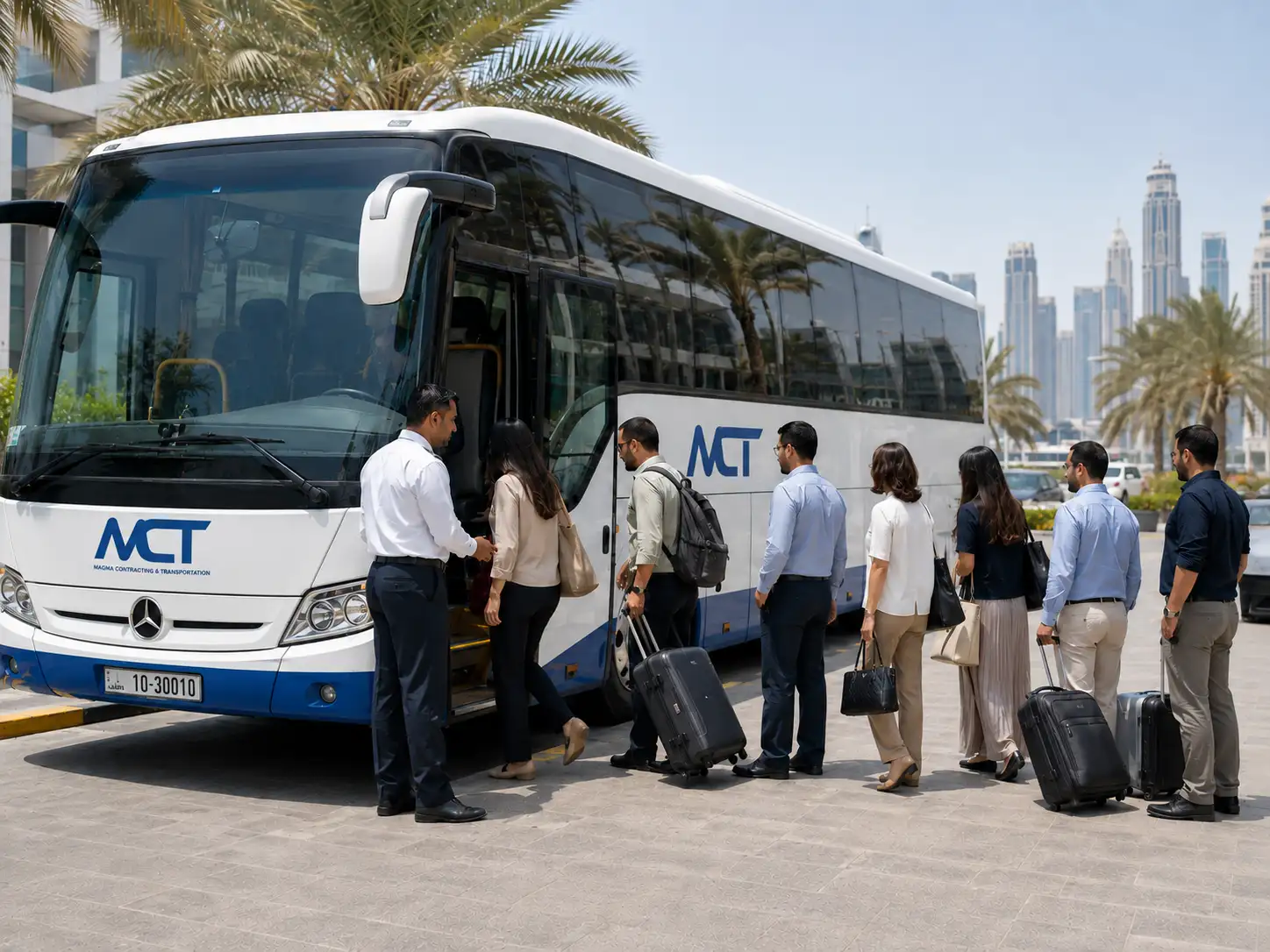 Magma charter bus and group transportation service