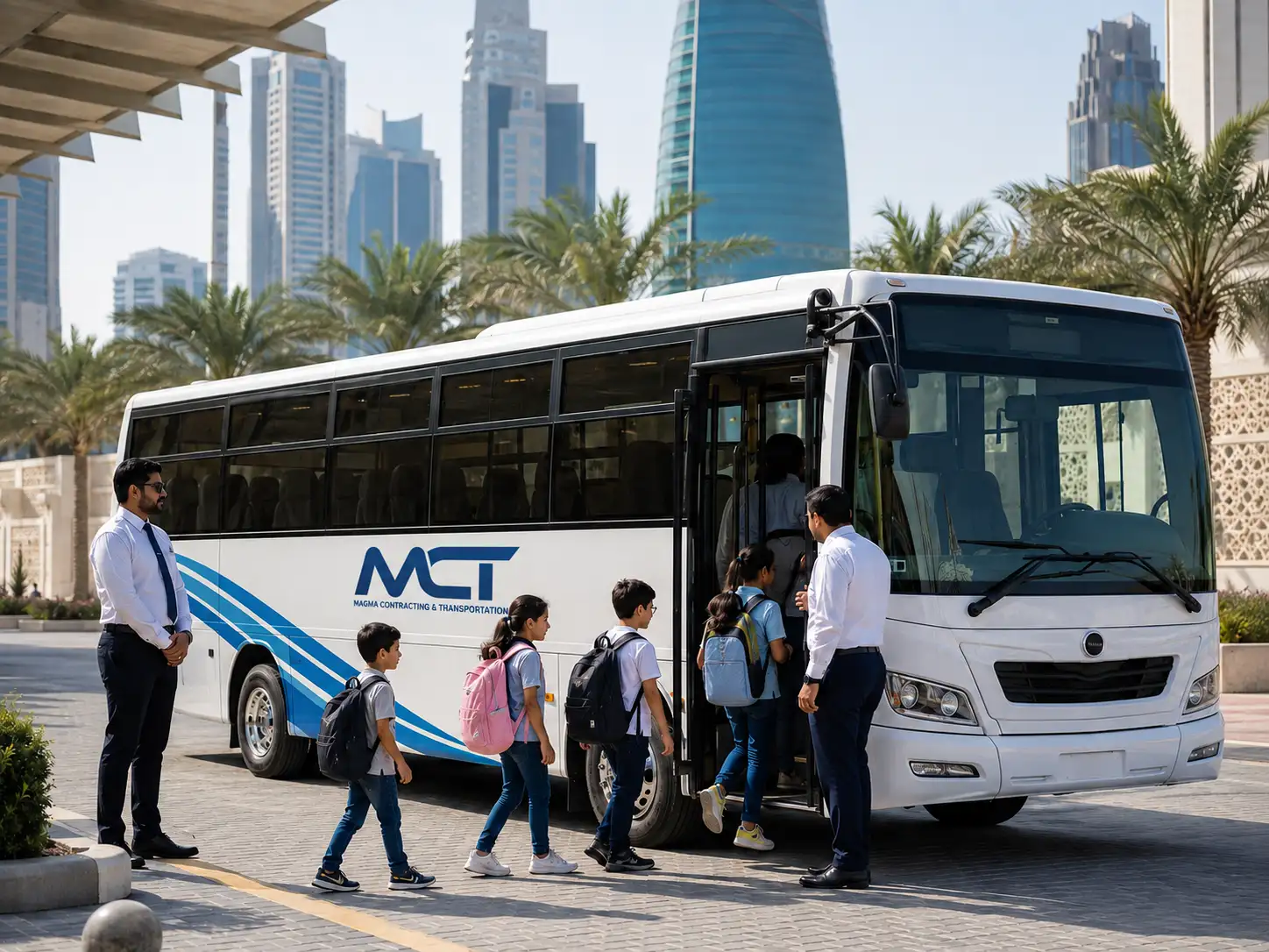 Magma school transportation bus service