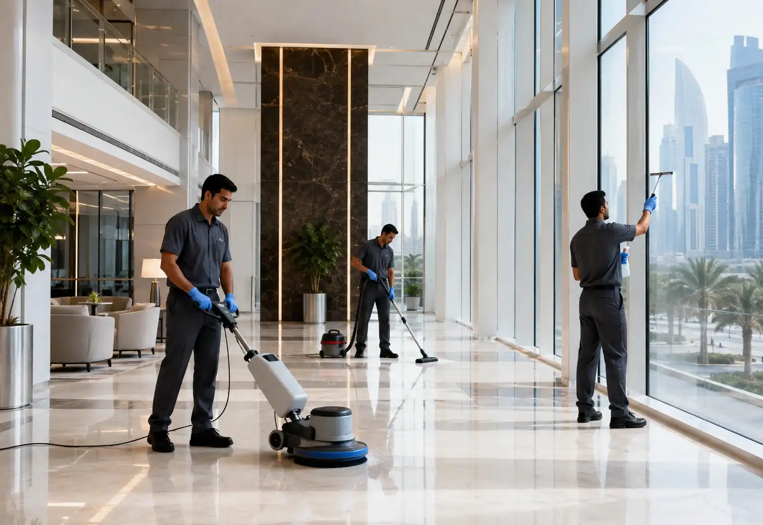 Al Zaid professional cleaning and hospitality services in Qatar